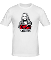 Мужская футболка Lindsay Lohan Coke diet фото