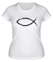 Женская футболка Христианский символ
