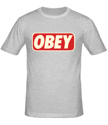 Мужская футболка obey glow