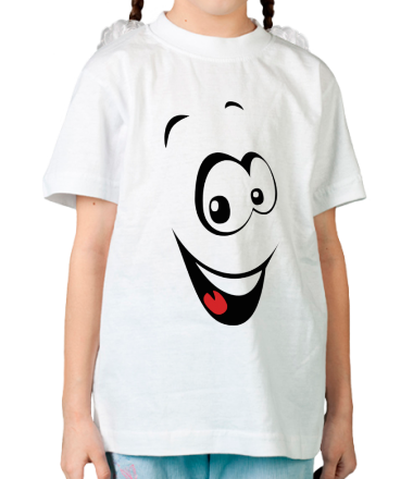 Детская футболка Радостный смайл