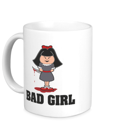 Кружка Bad girl - плохая девочка