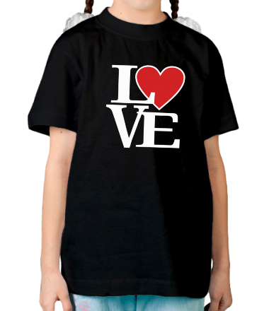 Детская футболка Love