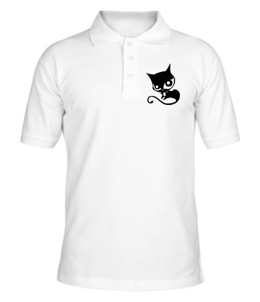 Мужская футболка поло Doom Kitty 
