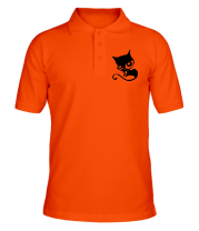 Мужская футболка поло Doom Kitty  фото