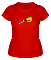 Женская футболка Бомбочка и спичка фото