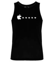 Мужская майка Apple pacman фото