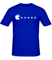 Мужская футболка Apple pacman фото