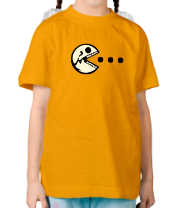 Детская футболка Dead Pacman glow фото