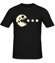 Мужская футболка Dead Pacman glow фото
