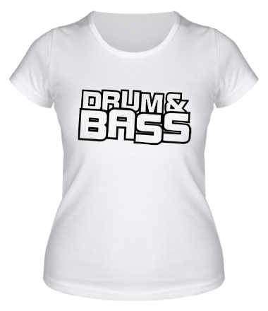 Женская футболка Drum Bass