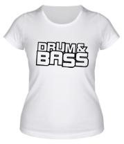 Женская футболка Drum Bass фото