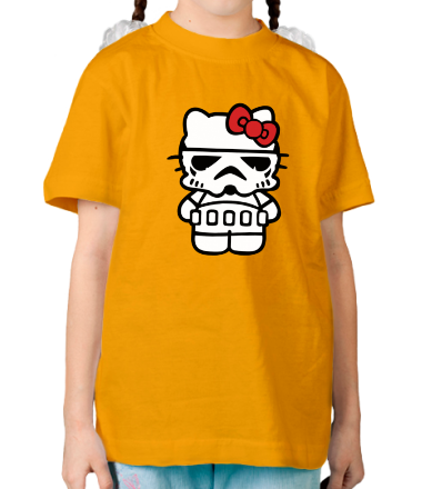 Детская футболка Kitty storm trooper