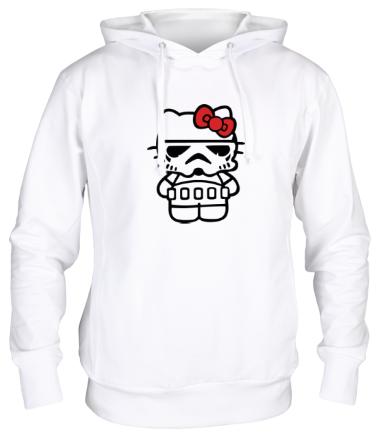 Толстовка худи Kitty storm trooper