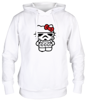 Толстовка худи Kitty storm trooper фото