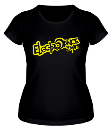 Женская футболка Electrodance 