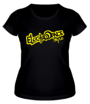 Женская футболка Electrodance  фото