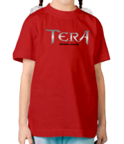 Детская футболка  Tera online - logo фото
