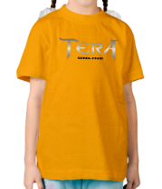 Детская футболка  Tera online - logo фото