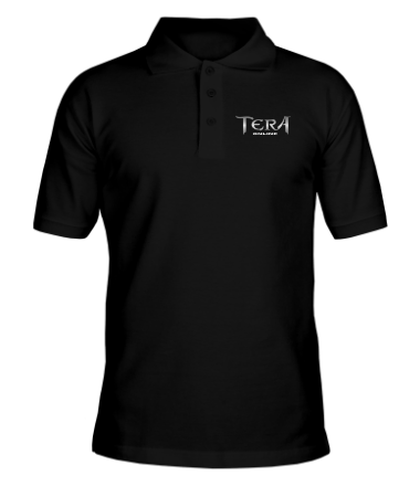 Мужская футболка поло  Tera online - logo