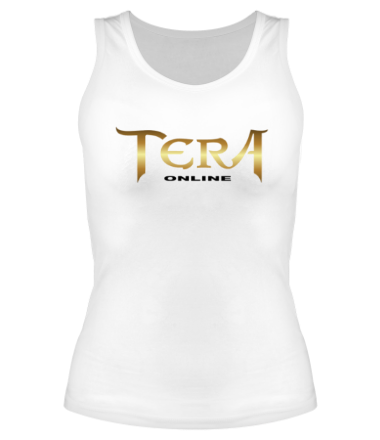 Женская майка борцовка  Tera online - logo