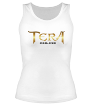 Женская майка борцовка  Tera online - logo фото