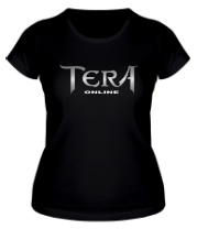 Женская футболка  Tera online - logo фото