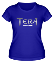 Женская футболка  Tera online - logo