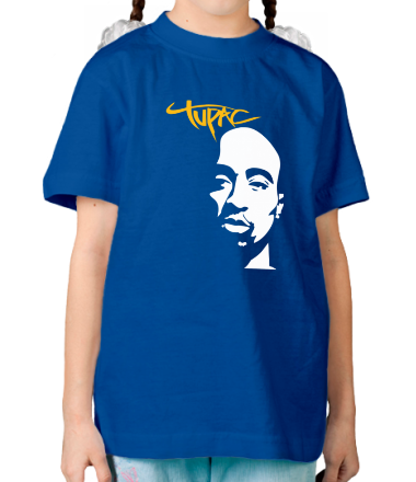 Детская футболка Tupac face