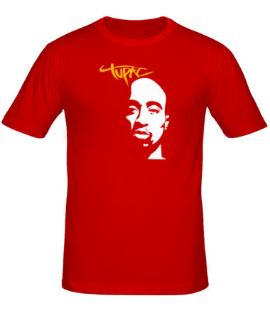 Мужская футболка Tupac face