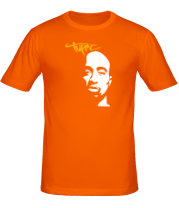 Мужская футболка Tupac face фото