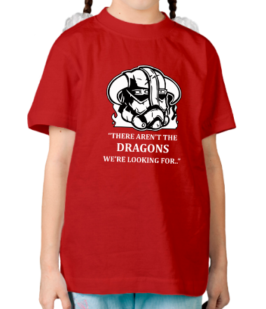 Детская футболка Skyrim это не те драконы