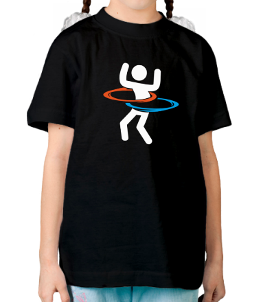 Детская футболка Portal (Портал) хулахуп