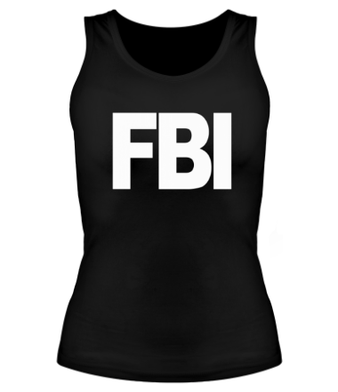 Женская майка борцовка FBI