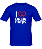 Мужская футболка I love linkin park фото