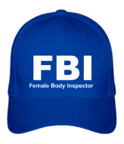 Бейсболка FBI Female Body Inspector фото