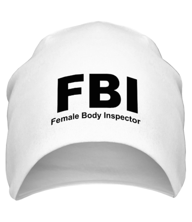 Шапка FBI Female Body Inspector