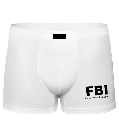 Трусы мужские боксеры FBI Female Body Inspector