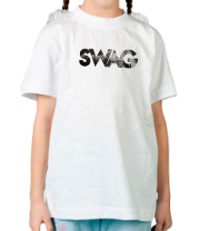 Детская футболка SWAG фото
