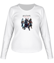 Женская футболка длинный рукав Assassin's Creed фото