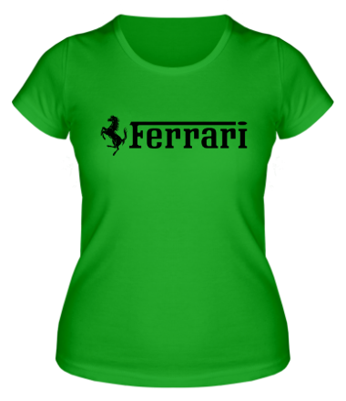 Женская футболка Ferrari