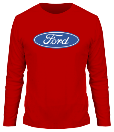 Мужская футболка длинный рукав Ford