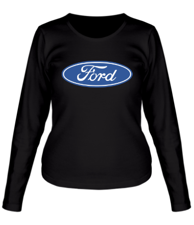 Женская футболка длинный рукав Ford