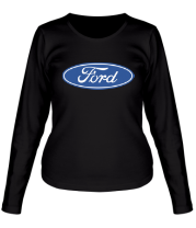 Женская футболка длинный рукав Ford фото