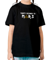 Детская футболка 30 Seconds To Mars (30 секунд до марса) фото