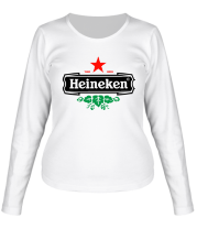 Женская футболка длинный рукав Heineken фото
