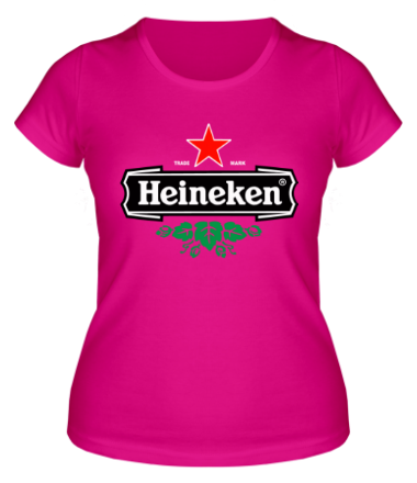 Женская футболка Heineken