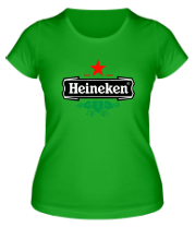 Женская футболка Heineken фото