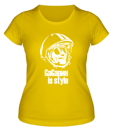 Женская футболка Gagarin is Style