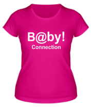 Женская футболка Baby connection фото