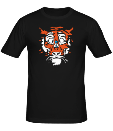 Мужская футболка Тигр и муха